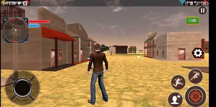 狂野西部枪炮战士